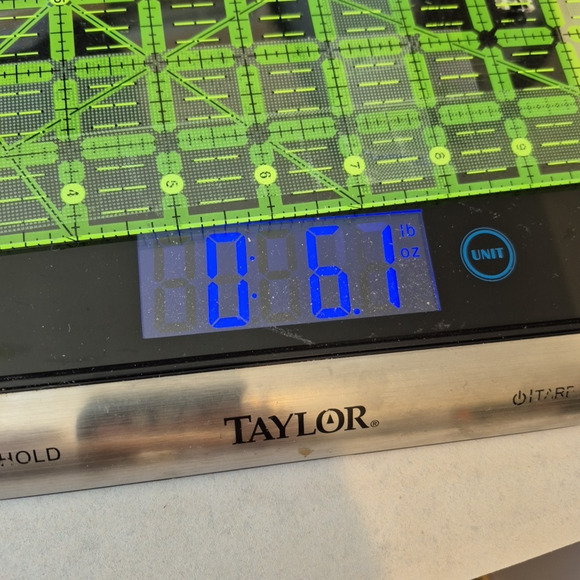 Omnigrip by Non-Slip Ruler 6" x 12" Neon Green Rectangular Sewing Quilting - Picture 10 of 10